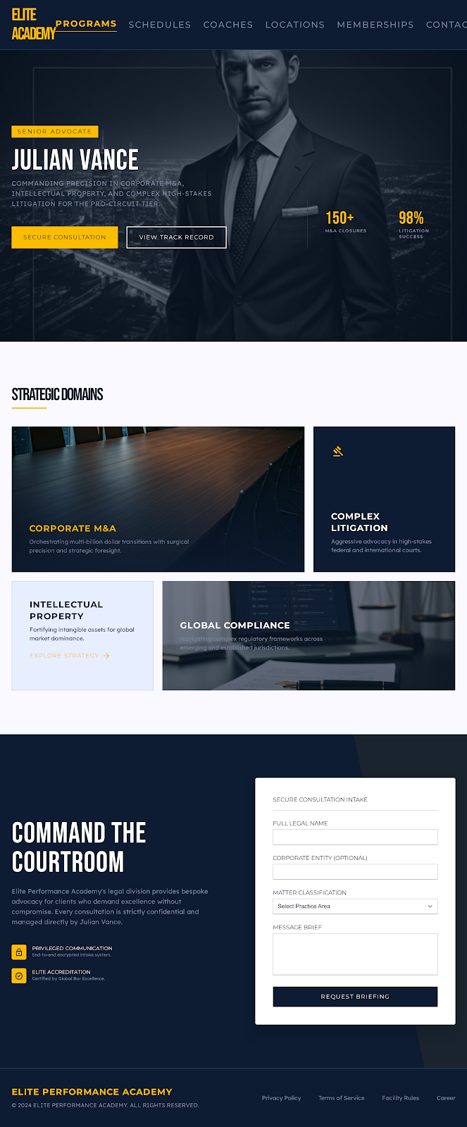 Atlas Legal template preview