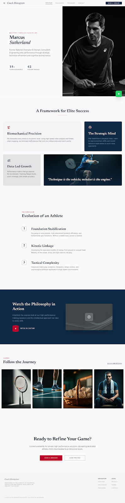 Individual Coach — Editorial